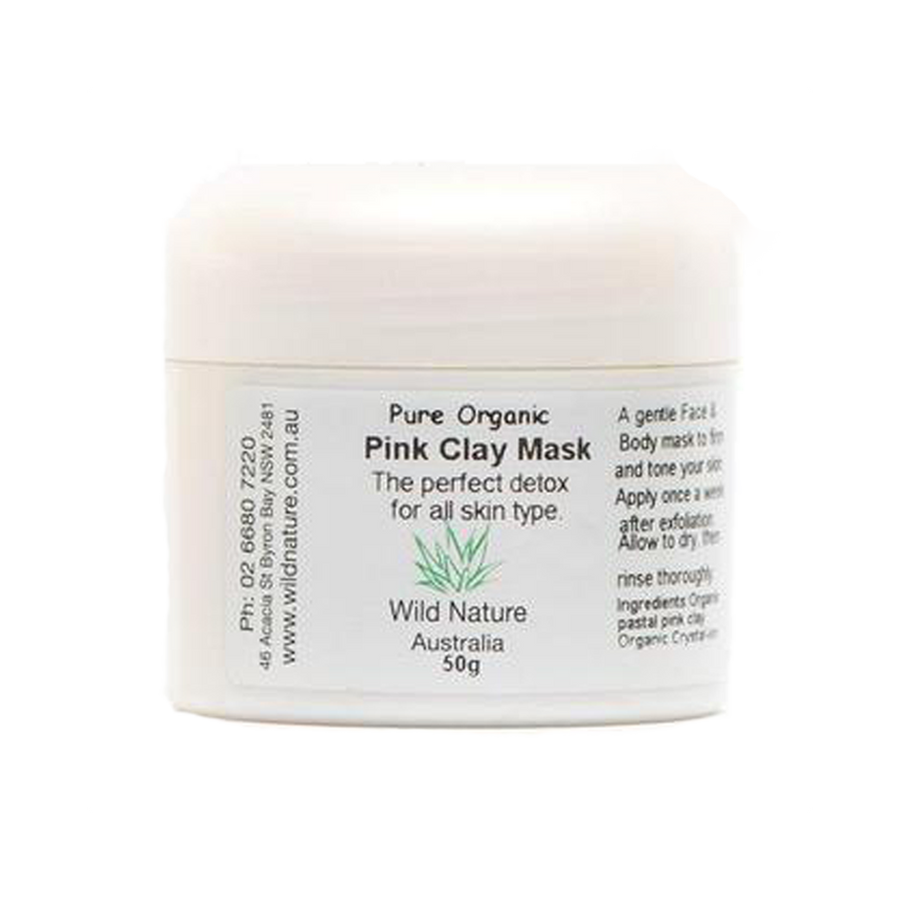 PINK Organic Clay Mask
